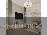 Модульная мебель для детской NEOCLASSICA зелёная фото 8
