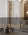 Шкаф-гардероб NEOCLASSICA с открытыми полками фото 6